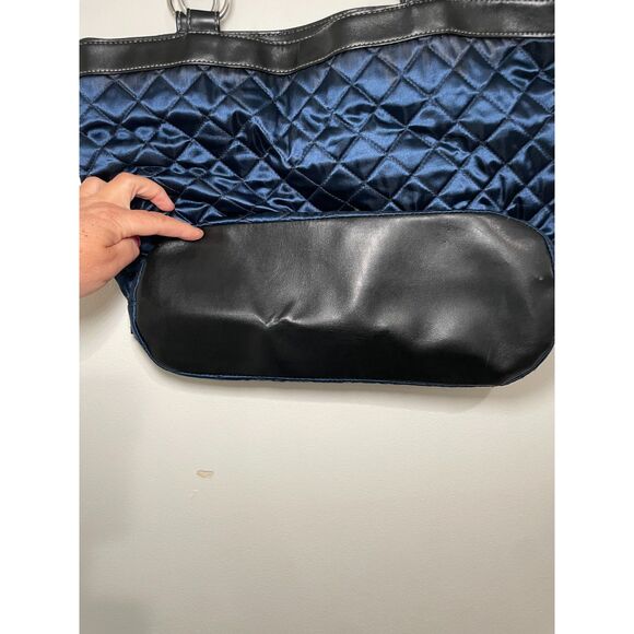 ProFANity New England Patriots Shoulder Handbag Purse NFL football‎ Navy Quilted - Picture 5 of 5